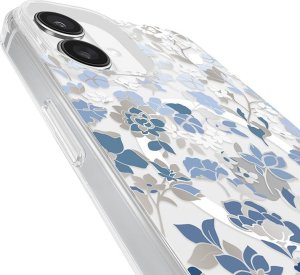 Kate Spade New York Protective Gems MagSafe - Etui iPhone 16 Plus (Flowerbed Blue) 8