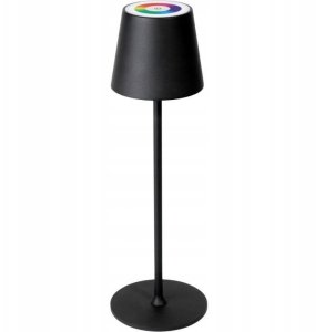 Lampa stołowa Platinet PLATINET TABLE RESTAURANT LAMP LAMPA BAROWA WATERPROOF IP44 REGULATION RECHARGEABLE RGB BLACK 1