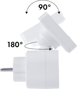 GreenBlue Włącznik czasowy - timer cyfrowy GreenBlue,  max. obciążenie 16A, IP20, GB605 E 5