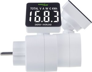 GreenBlue Miernik energii GreenBlue, watomierz, 16A, max. 3680W, podtrz.pamięci, GB620 E 6