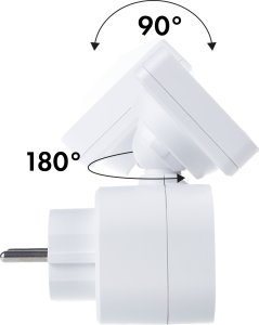 GreenBlue Miernik energii GreenBlue, watomierz, 16A, max. 3680W, podtrz.pamięci, GB615 E 5