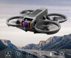 Kf Zestaw Filtrów 3w1 Polaryzacyjny Pl Szary Nd Nd8 Nd16 Do Dji Avata 2 K&f /sku.2253 8