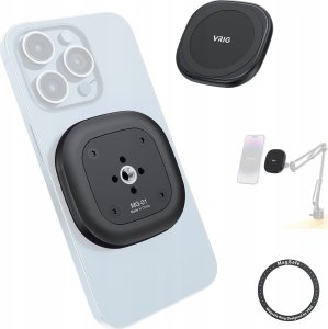 Ulanzi Uchwyt Magnetyczny Magnes Magsafe Na Statyw Gwint 1/4 Do Telefonu Smarftona / Mg-01 5