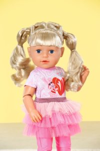 Zapf BABY born Sister Play & Style 43cm, doll 8