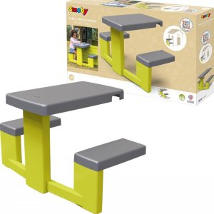 Smoby Smoby playhouse accessories picnic table, garden play equipment (light green/grey) 1