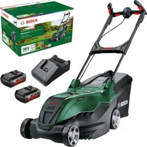 Kosiarka akumulatorowa Bosch Bosch cordless lawn mower AdvancedRotak 36V-40-650, 36Volt (green/black, 2x Li-ion battery 2.0Ah, POWER FOR ALL) 1