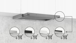 Okap Siemens Extractor hood LI64LB531 iQ300 A 6