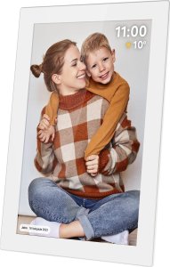 Ramka cyfrowa Kruger&Matz Cyfrowa ramka na zdjęcia FRAMEO Wi-Fi 10,1" biała 2