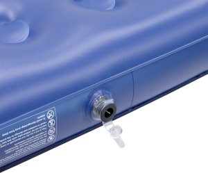 Rebel Materac dmuchany jednoosobowy do spania + pompka , 186 x 76 x 22 cm 6