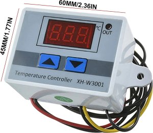 Eurokomp Termostat 230V XH-W3001 3