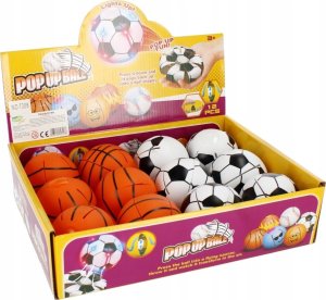 Mega Creative PILKA/DYSK 2W1 MAGIC 8CM MIX2 MC DISP12/120/240 6