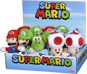 Simba BRELOK PLUSZ SUPER MARIO 12CM SIMBA 1/12 4