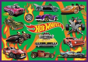 Trefl Puzzle Hot Wheels Wyścigowe auta 4x250 elementów (13312) 3