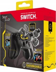 Pad HP STEELPLAY Wireless Customizable Controller + 2 Cases Switch 2