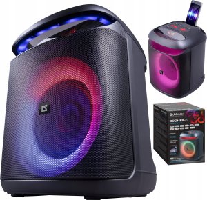 Głośnik Defender Głośnik Defender BOOMER 45 Bluetooth 45W MP3/FM/SD/USB/AUX/TWS/LED/MIC KARAOKE czarny 2