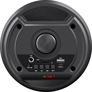 Głośnik Defender Głośnik Defender CRASHBOOM Bluetooth 16W MP3/FM/SD/USB/AUX/TWS/LED/MIC/LCD KARAOKE czarny + mikrofon + pilot 7