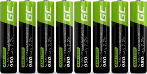Green Cell 8x Akumulatorki Paluszki AAA R3 950mAh Ni-MH Baterie do ładowania Green Cell 26