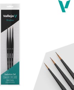 Vallejo : B02990 - Detail - Definition Set - Synth (4/0, 3/0, 2/0) 5