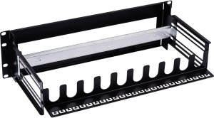 InLine InLine® 19" circuit breaker strip 3U, with depth-adjustable top-hat rail 3