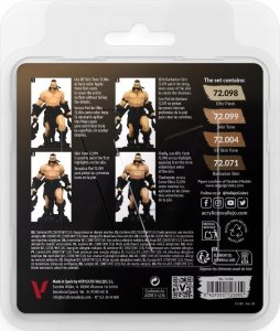 Vallejo : 72.380 - Game Color - Tanned Skin Set 4 x (18 ml) 2
