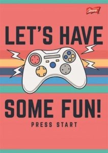 Piórnik MAJEWSKI Zeszyt A5 32k linia okładka laminowana LET'S PLAY p15, mix cena za 1 szt 4
