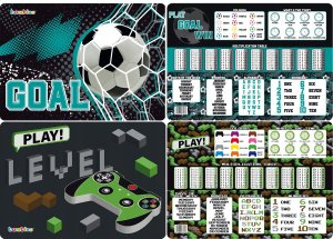 St. Majewski Podkład laminowany A3 Bambino p10 mix cena za 1 szt 6