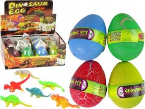 LeanToys Wykluwające się Magiczne Jajko Dinozaura Rosnące 6 cm Kolorowe 1