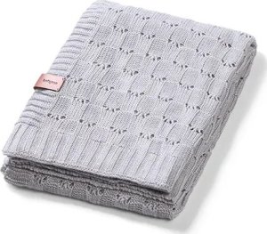BabyOno 1479/02 KOC DZIANINOWY BAMBUSOWY SZARY 1