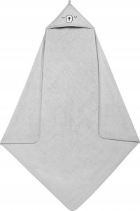 Akuku A0662 RĘCZNIK KĄPIELOWY FROTE KAPTUR SZARY 3