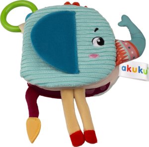 Akuku A0672 KSIĄŻECZKA SENSORYCZNA SŁONIK 2