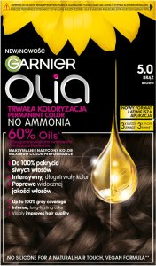 Alkotest GARNIER_Olia farba do włosów 5.0 Brown 1