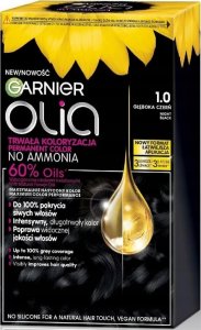 Alkotest GARNIER_Olia farba do włosów 1.0 Night Black 3
