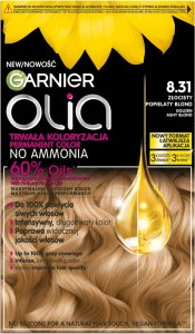 Alkotest GARNIER_Olia farba do włosów 8.31 Golden Ashy Blonde 2