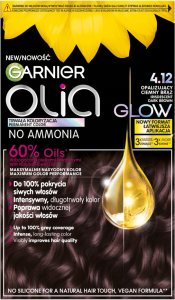 Alkotest GARNIER_Olia farba do włosów 4.12 Irisdescent Dark Brown 2