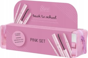 Alkotest STARS FROM THE STARS_SET Back To School Class Lash tusz do rzęs + Art Class metaliczna kredka do oczu + Classmate Kiss nabłyszczający balsam do ust 01 Pink 3