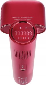 Depilator Alkotest DIFORO_IPL Diforo Velvet Freezing Sapphire profesjonalne urządzenie do bezbolesnej i trwałej i bezpiecznej depilacji wosków na ciele Red 3