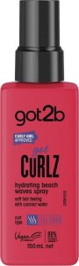 GOT2B_Curlz spray do włosów nawilżający i zmiekczający włosy dla efektu plażowych fal 150ml 1