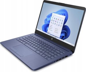 Laptop HP HP Stream 14-cf 14 HD Celeron N4120 4GB 64GB W11, Blue Renew 3