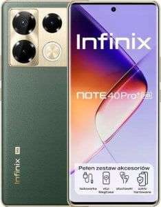 Smartfon Infinix Infinix Note 40 Pro+ 5G Dual SIM 12/256GB Vintage Green 1