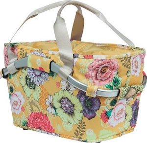 Basil Kosz na tylny bagażnik BASIL BLOOM FIELD CARRY ALL REAR BASKET, MIK System (ready to go) 22L honey yellow (NEW 2024) 1