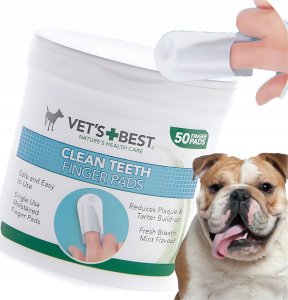VETS BEST CZYŚCIKI DO ZĘBÓW NAPALCOWE 50szt. 9