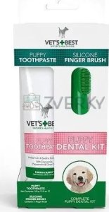 Francodex VETS BEST ŻEL + SZCZOTECZKA DO HIGIENY JAMY USTNEJ DLA SZCZENIAKA 100 g 2