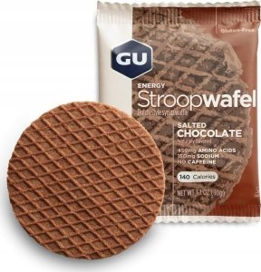 GU Energy Stroopwaffle Salted Chocolate - GLUTEN FREE   (24/12) 1