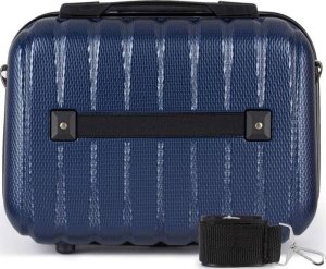 Solier Kuferek podróżny mały ABS STL902 granatowy 2