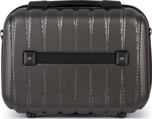 Basic Kuferek podróżny mały ABS STL902 ciemny szary 4
