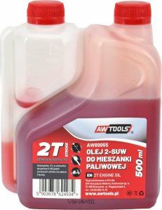 AWTools AWTOOLS OLEJ 2-SUW DO MIESZANKI PALIWOWEJ 0,5L CZERWONY 1