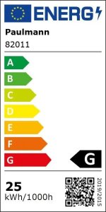 Paulmann Żarówka specjalistyczna do piekarnika E14 25W 2200K 125lm 230V przezroczysta 2