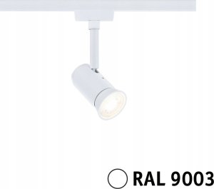 Paulmann Reflektor na szynoprzewód URail RUNA DIM GU10 max.10W 230V biały RAL9003 / metal 1