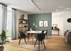 Paulmann Szynoprzewód URail system 1,5m 230V biały RAL9003 / metal 4