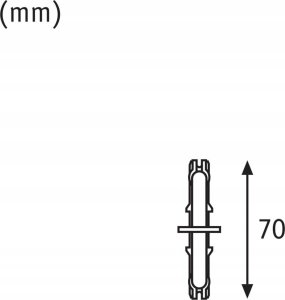 Paulmann Rozłącznik szynowy izolator URail system biały RAL9003 / metal 3